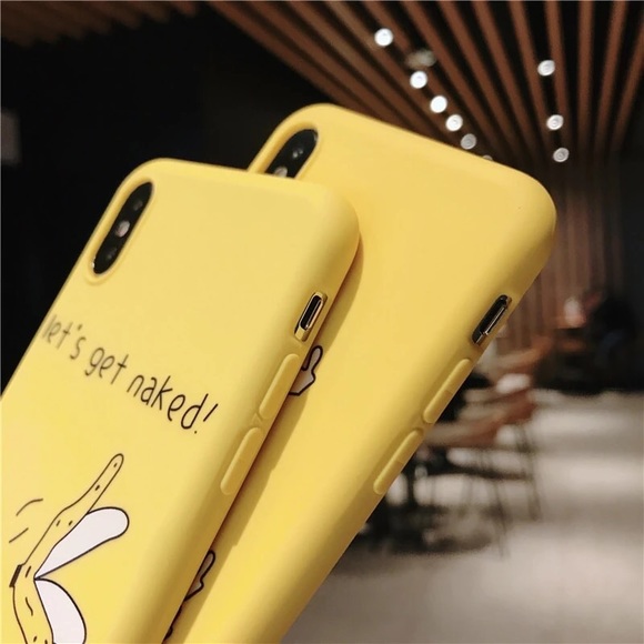 Iphone X yellow soft case - Picture 2 of 3